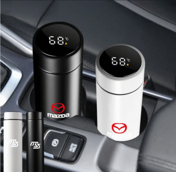 Smart Thermos Bottle with LED Temperature Display