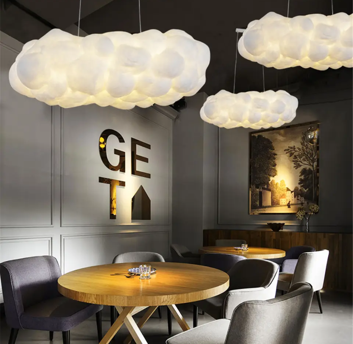 Floating Cloud Pendant Light