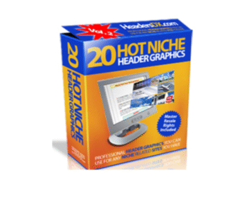 20 Hot Niche Header Graphics Version 2 – MRR Rights